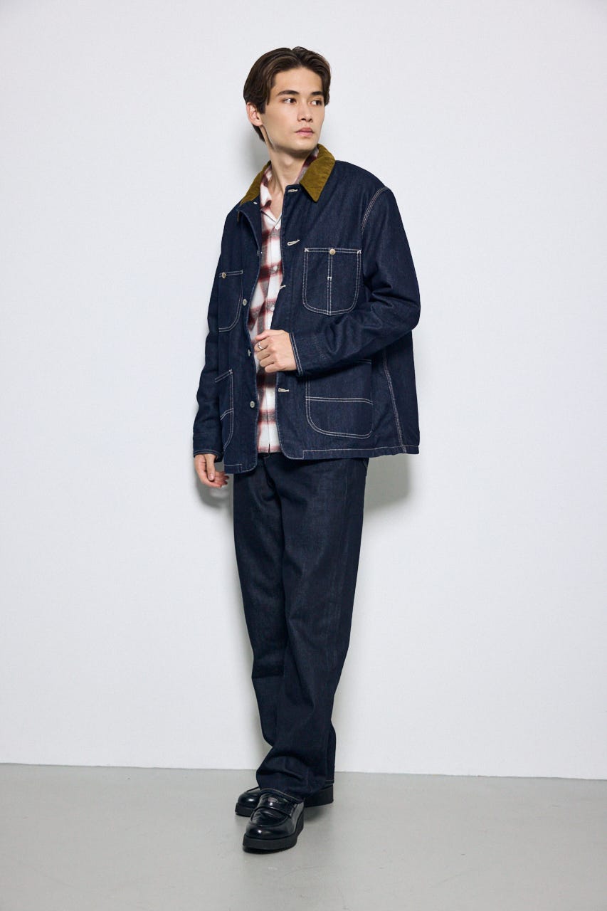 デニムカバーオール One Wash M