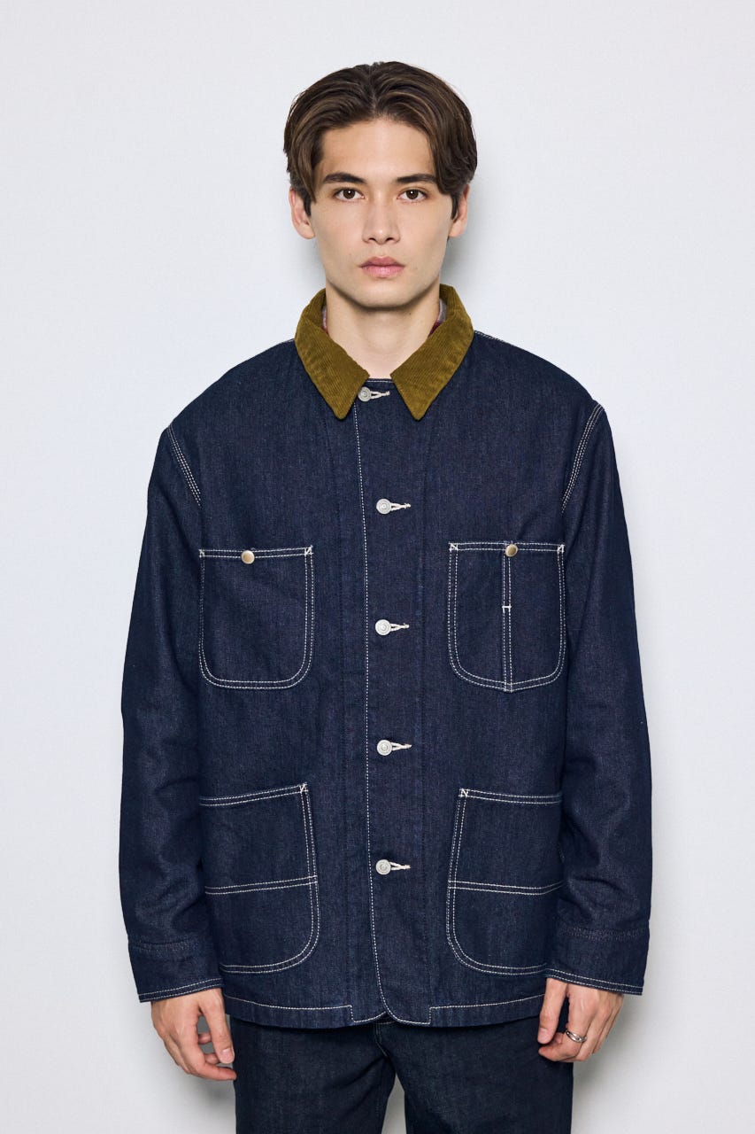 デニムカバーオール One Wash M