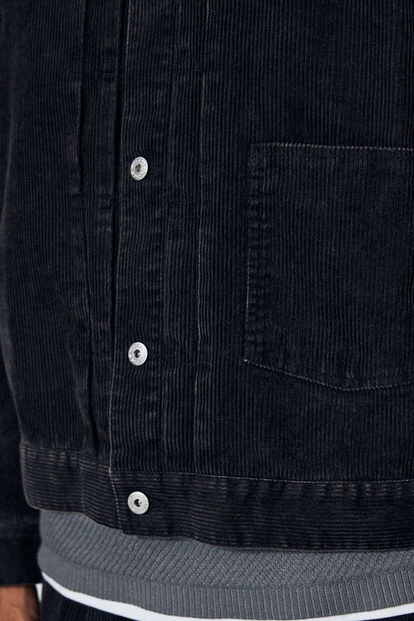 ヴィンテージコーデュロイジャケット BLK M