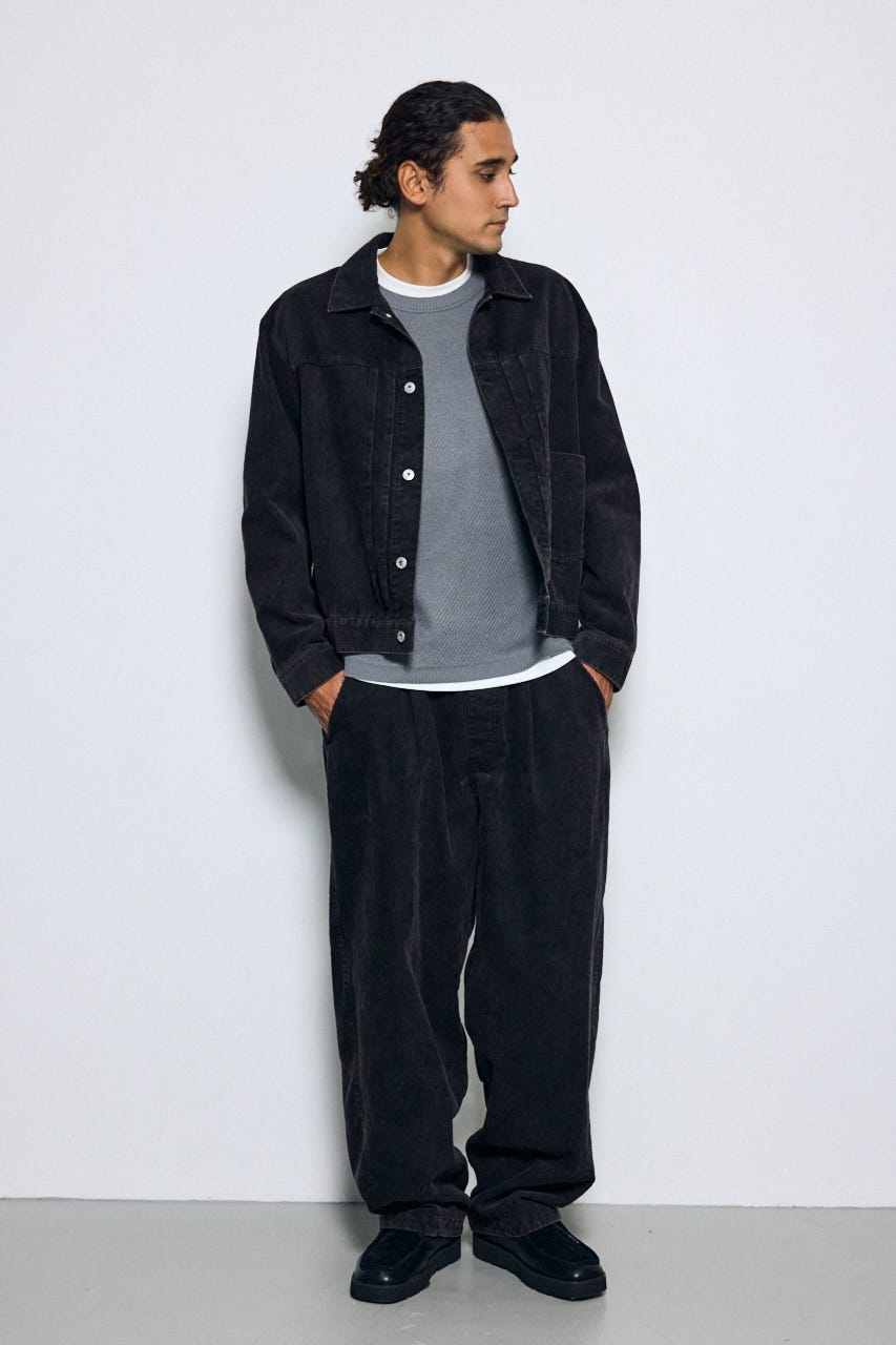 ヴィンテージコーデュロイジャケット BLK M