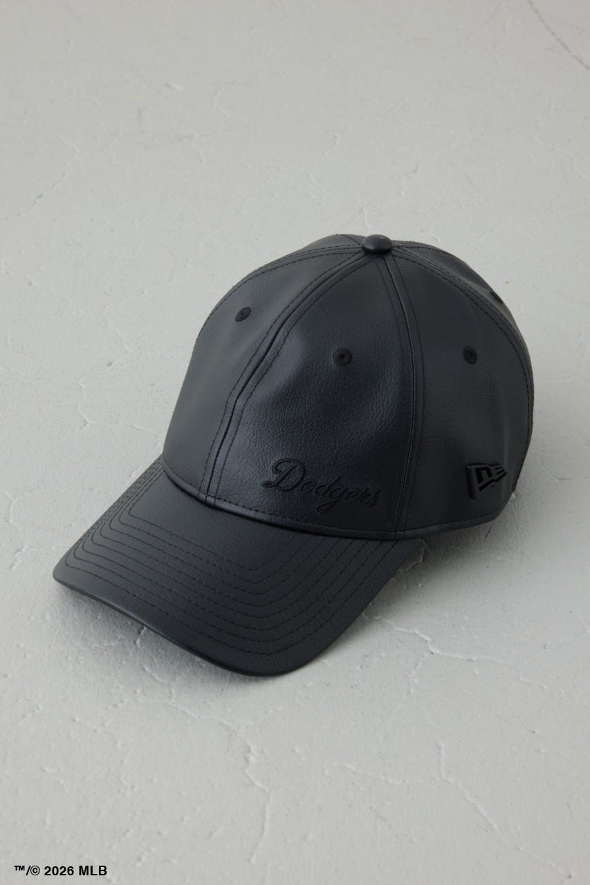 【NEW ERA×AZUL MLB】合皮キャップ BLK FREE