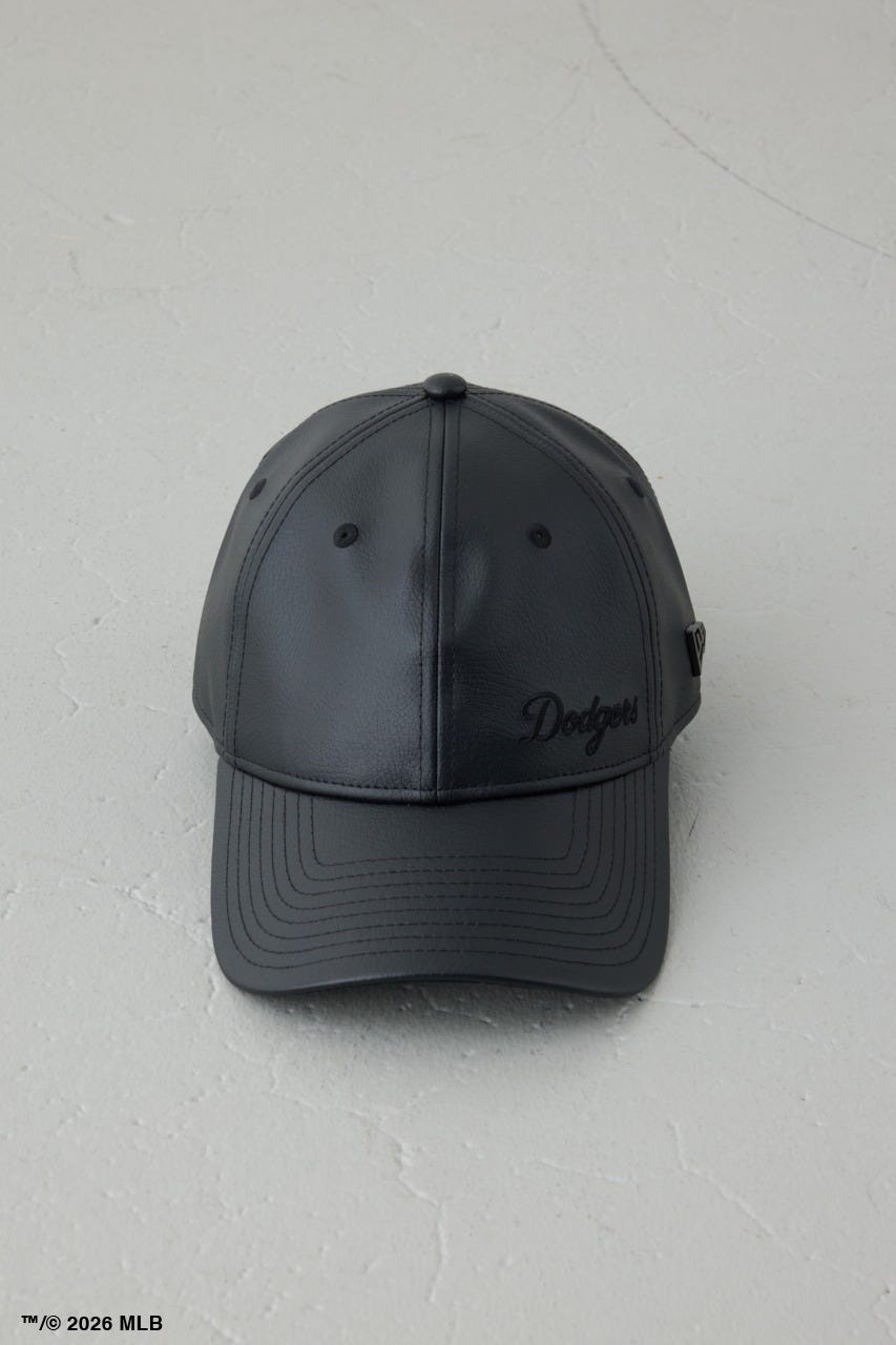 【NEW ERA×AZUL MLB】合皮キャップ BLK FREE