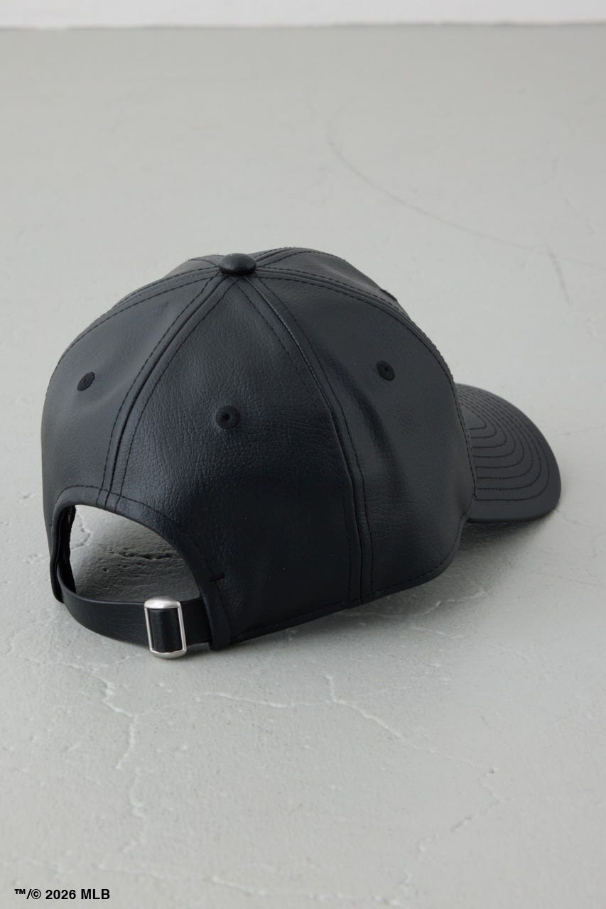 【NEW ERA×AZUL MLB】合皮キャップ BLK FREE