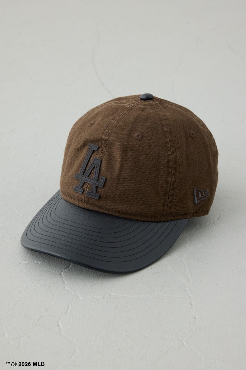 【NEW ERA×AZUL MLB】異素材CAP BRN FREE