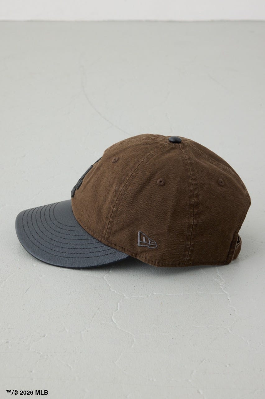 【NEW ERA×AZUL MLB】異素材CAP BRN FREE