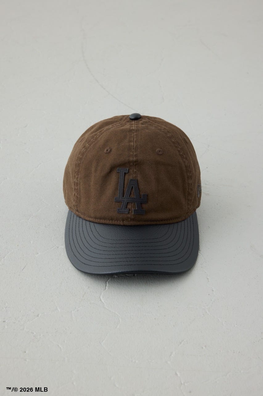 【NEW ERA×AZUL MLB】異素材CAP BRN FREE