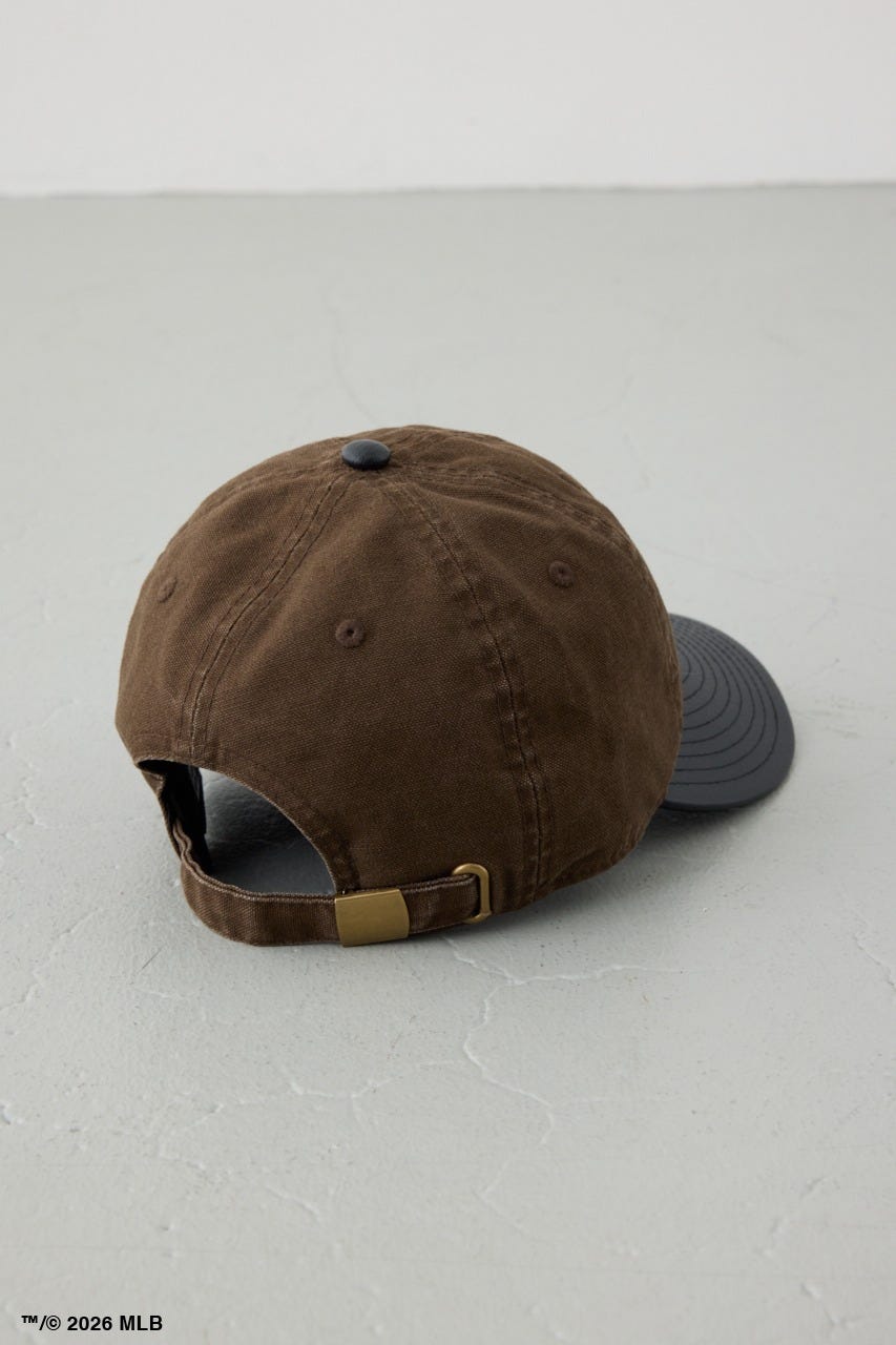 【NEW ERA×AZUL MLB】異素材CAP BRN FREE
