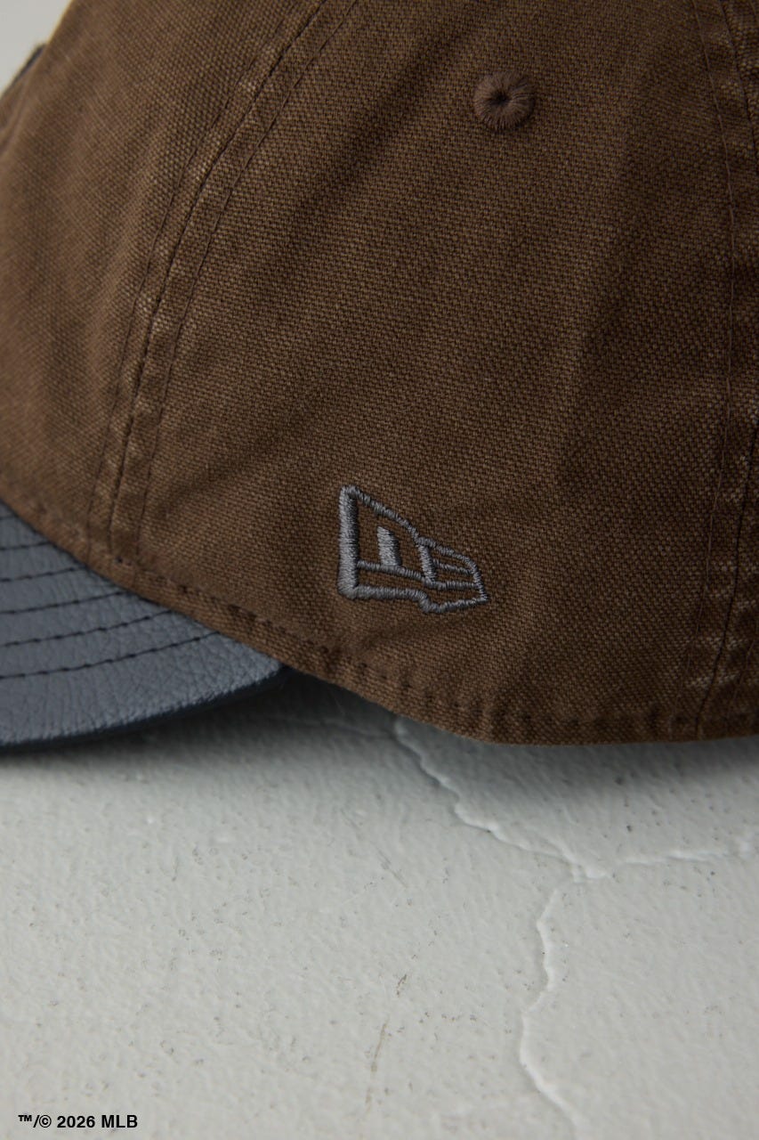 【NEW ERA×AZUL MLB】異素材CAP BRN FREE