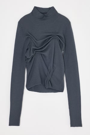 TACK CROPPED RIB PULLOVER｜38｜C.GRY｜KNIT WEAR｜ENFÖLD OFFICIAL
