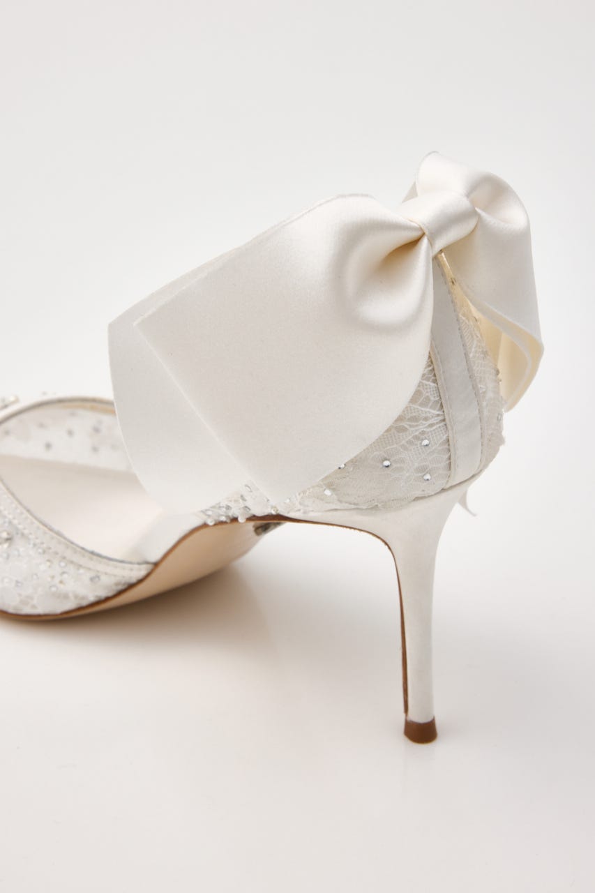 【VERA WANG×ST】 wedding pumps WHT 22.5cm