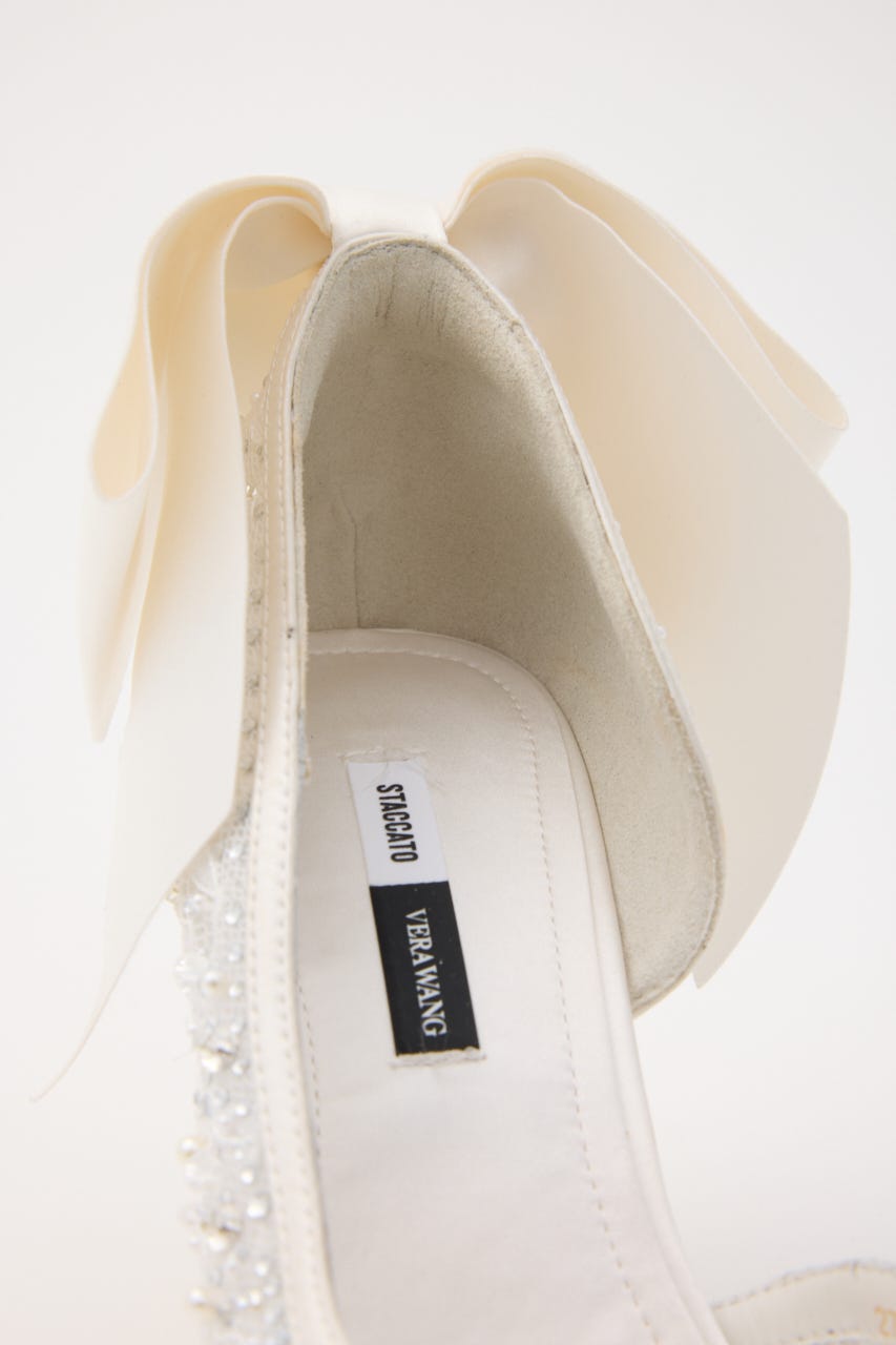 【VERA WANG×ST】 wedding pumps WHT 22.5cm