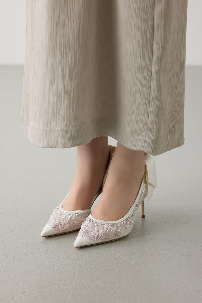 【VERA WANG×ST】 wedding pumps WHT 22.5cm
