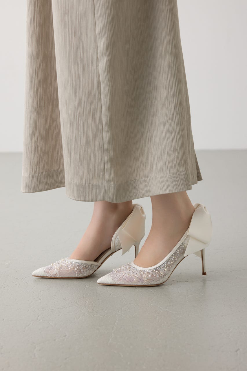 【VERA WANG×ST】 wedding pumps WHT 22.5cm