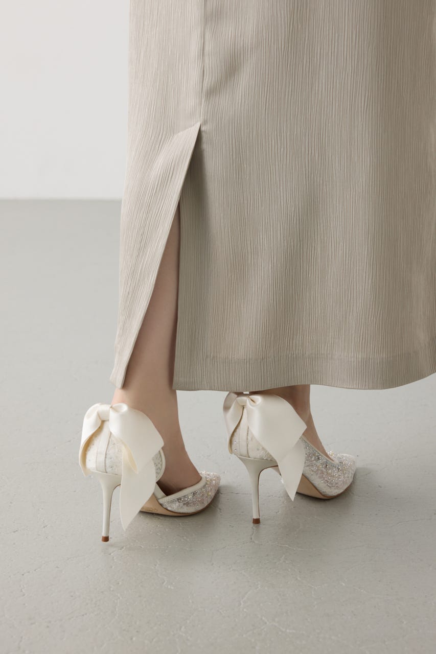 【VERA WANG×ST】 wedding pumps WHT 22.5cm