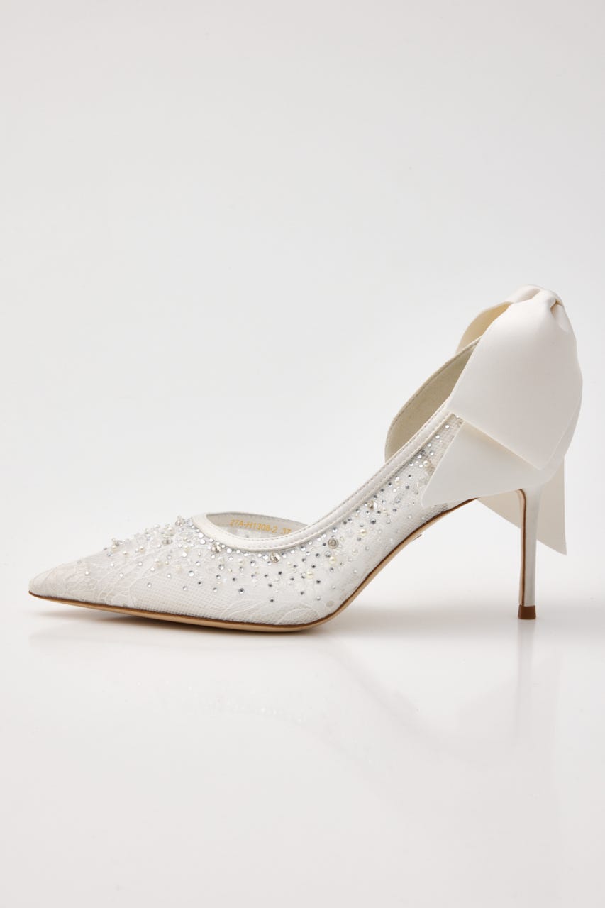 【VERA WANG×ST】 wedding pumps WHT 22.5cm