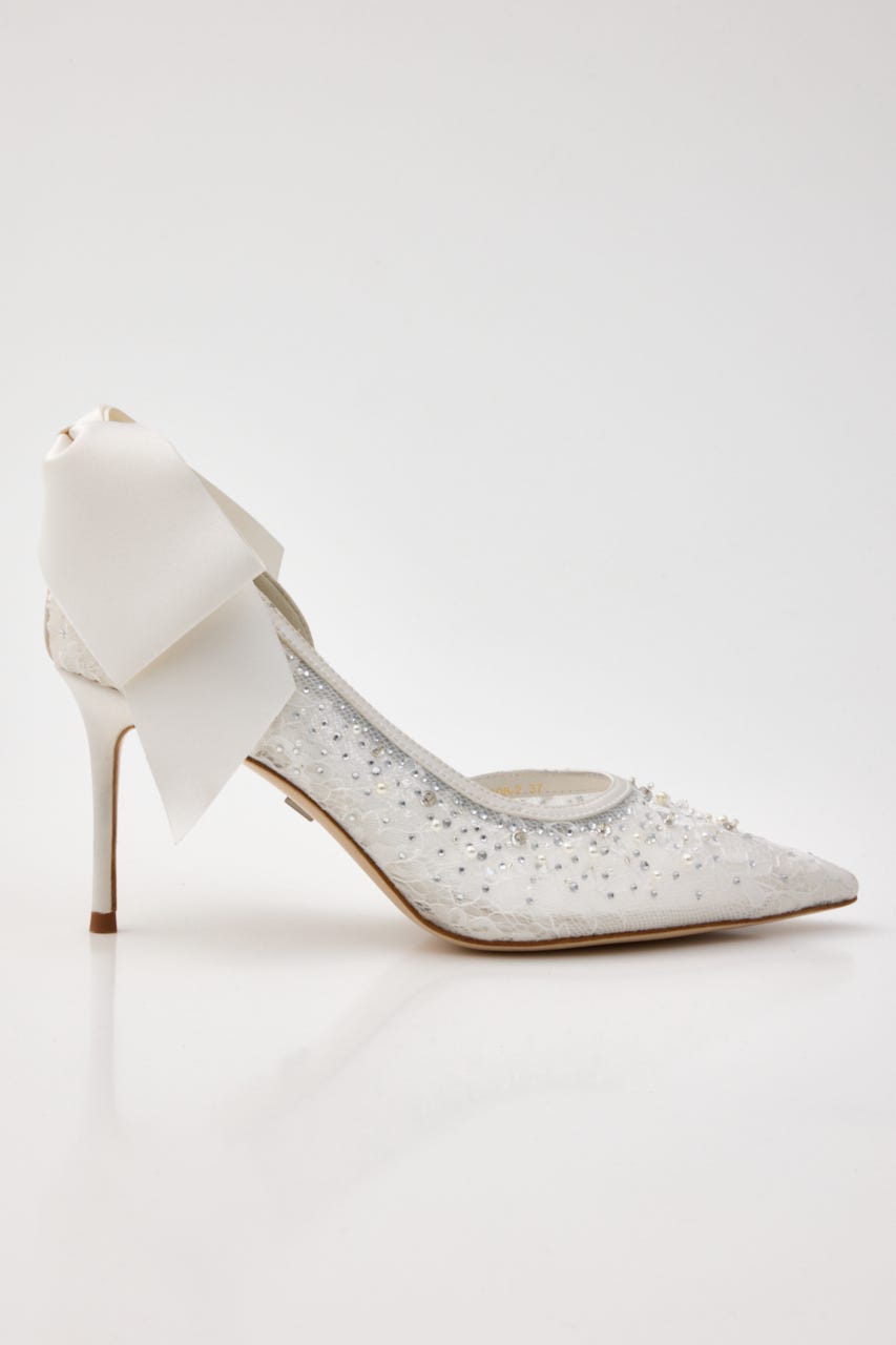 【VERA WANG×ST】 wedding pumps WHT 22.5cm
