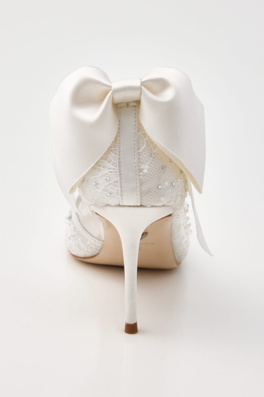 【VERA WANG×ST】 wedding pumps WHT 22.5cm