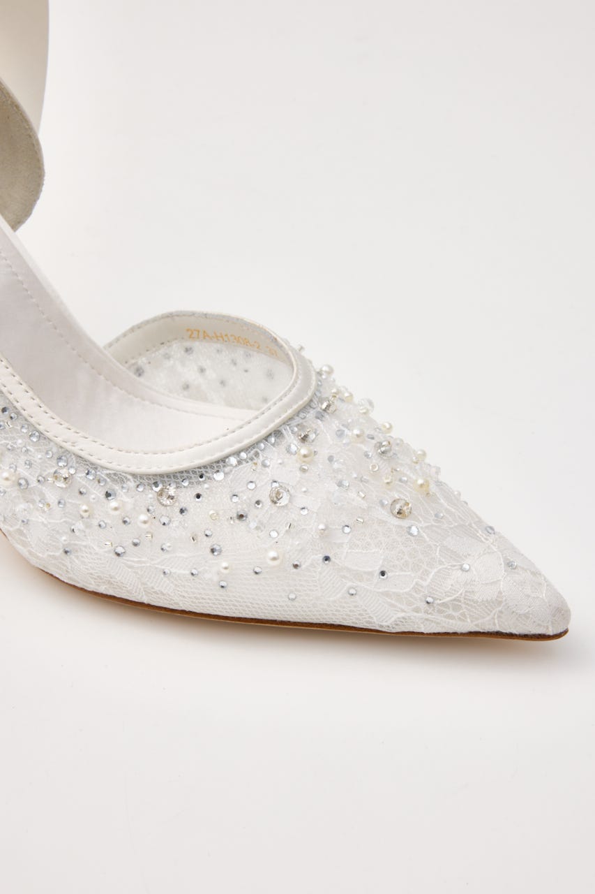 【VERA WANG×ST】 wedding pumps WHT 22.5cm
