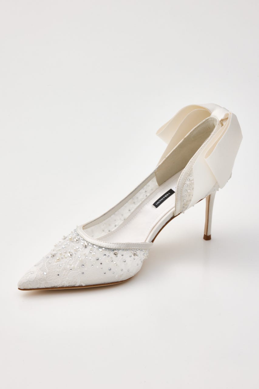 【VERA WANG×ST】 wedding pumps WHT 22.5cm