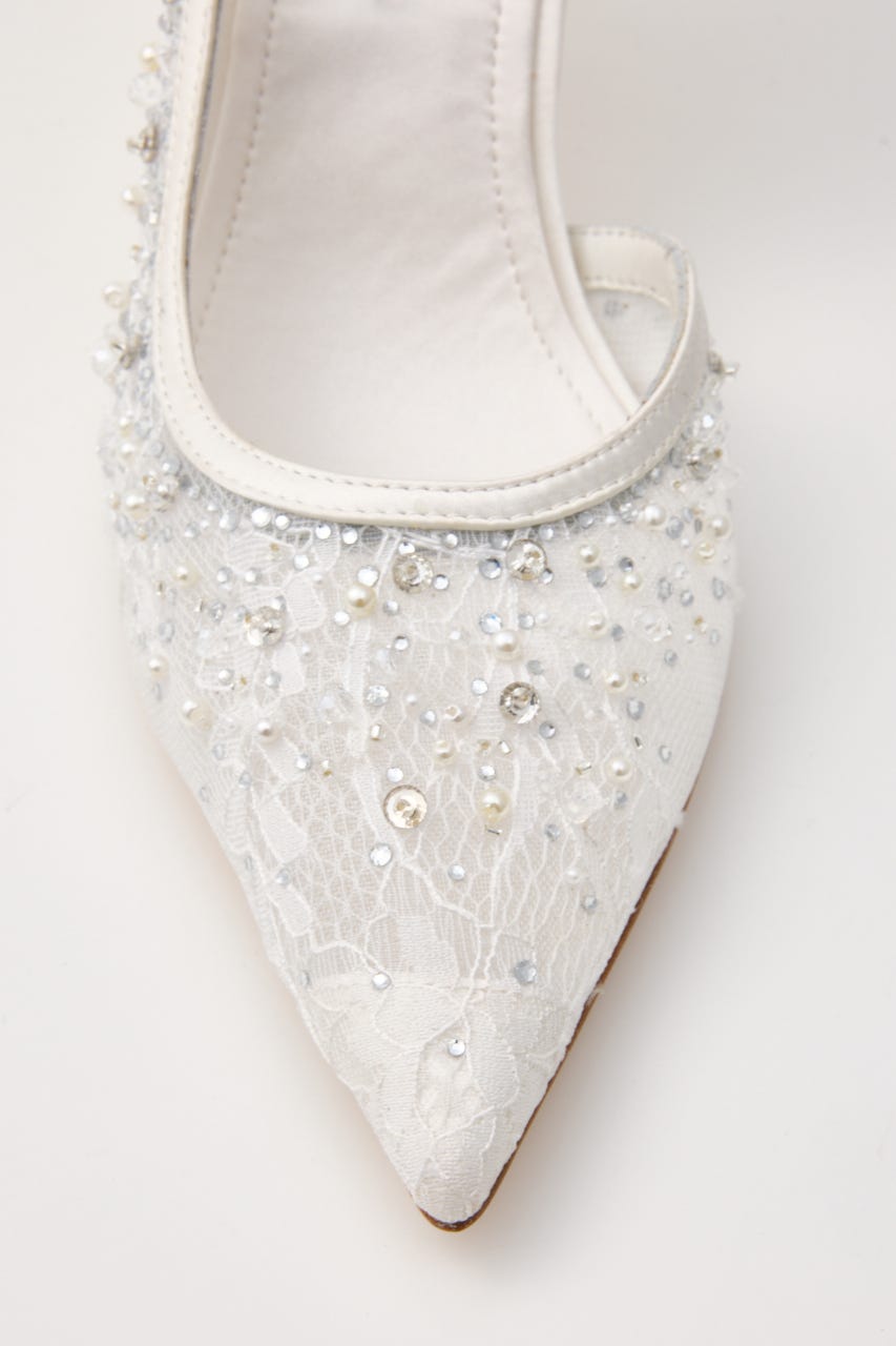 【VERA WANG×ST】 wedding pumps WHT 22.5cm