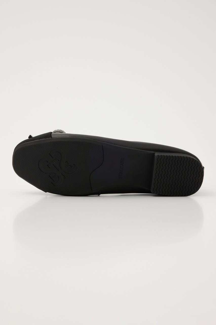【定番人気】エリーゼバレエシューズ BLK 22.0cm