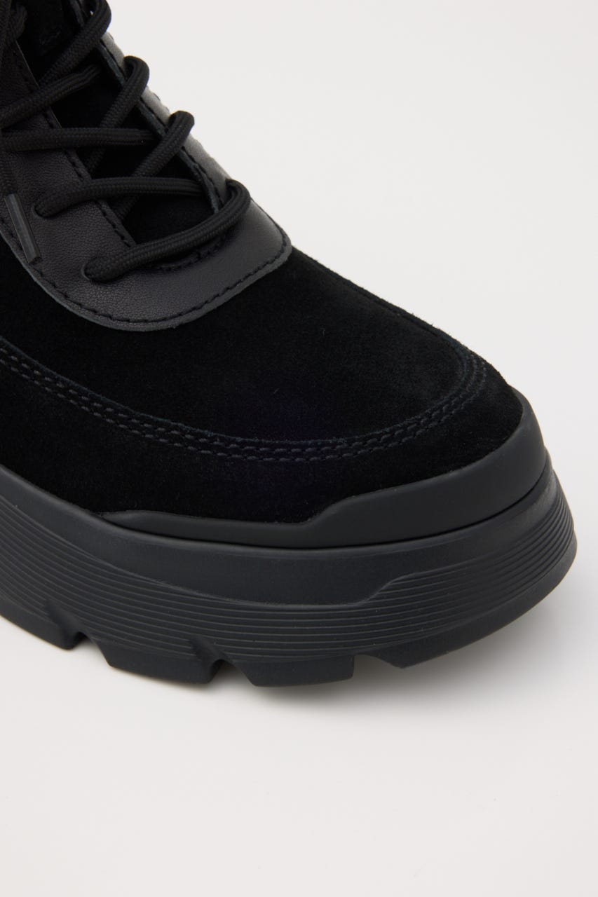 ミーリーワークスニーカーブーツ D/BLK 23.0cm