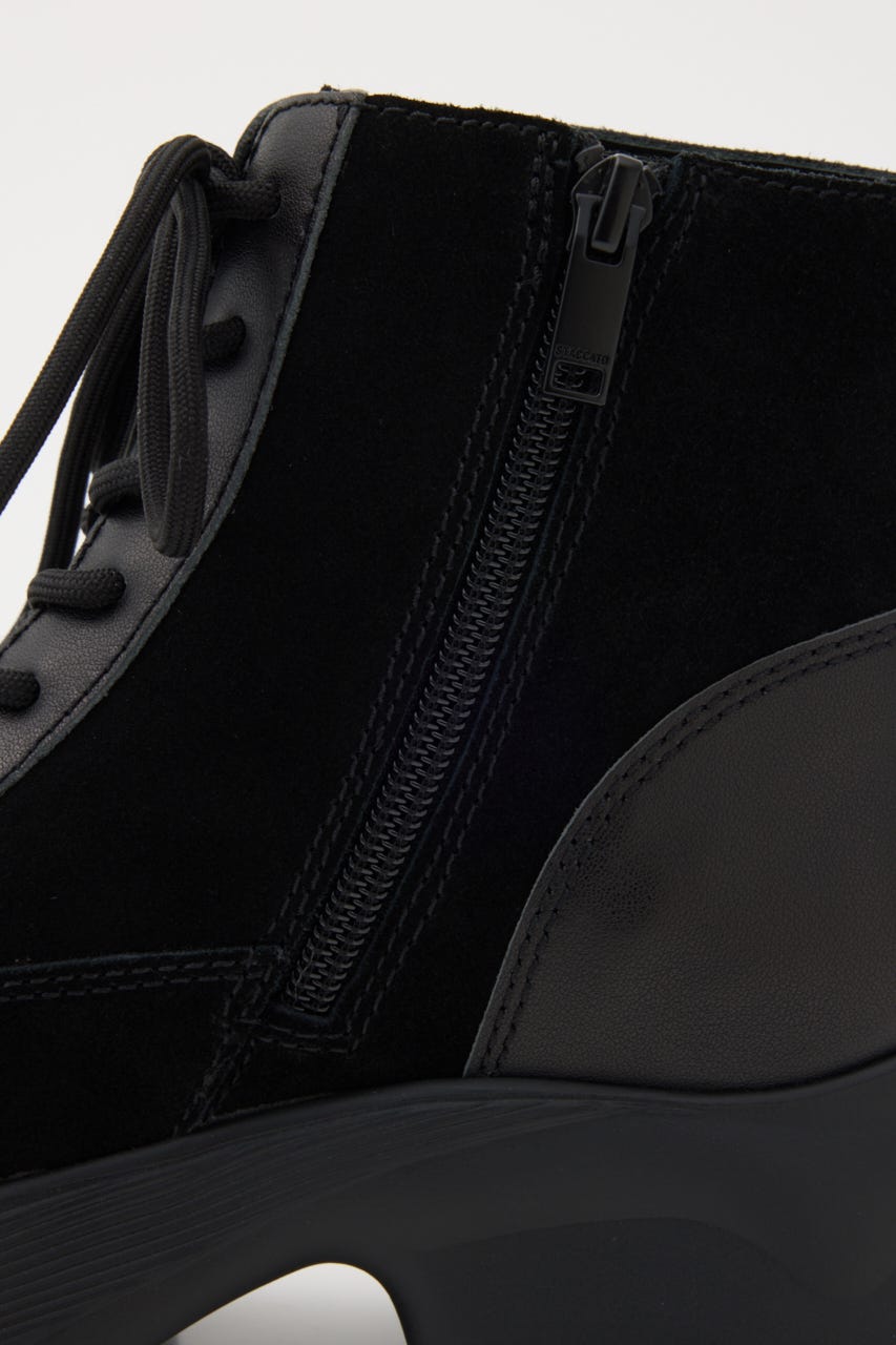 ミーリーワークスニーカーブーツ D/BLK 23.0cm