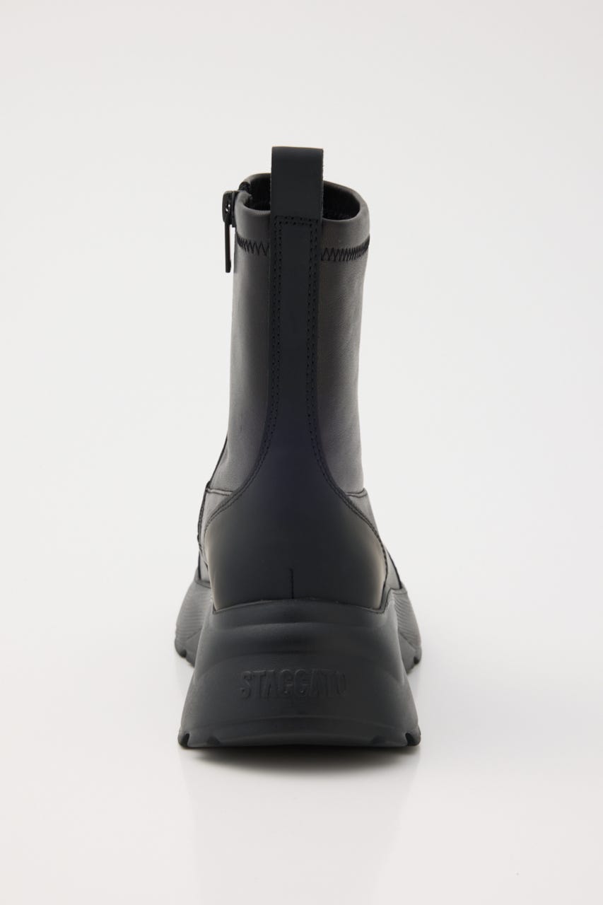 ストレッチライトソールブーツ BLK 23.5cm