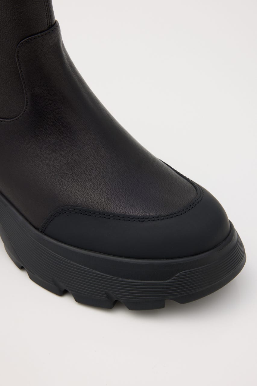 ストレッチライトソールブーツ BLK 23.5cm