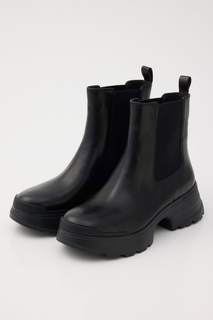 サイドゴアライトソールブーツ BLK 23.5cm