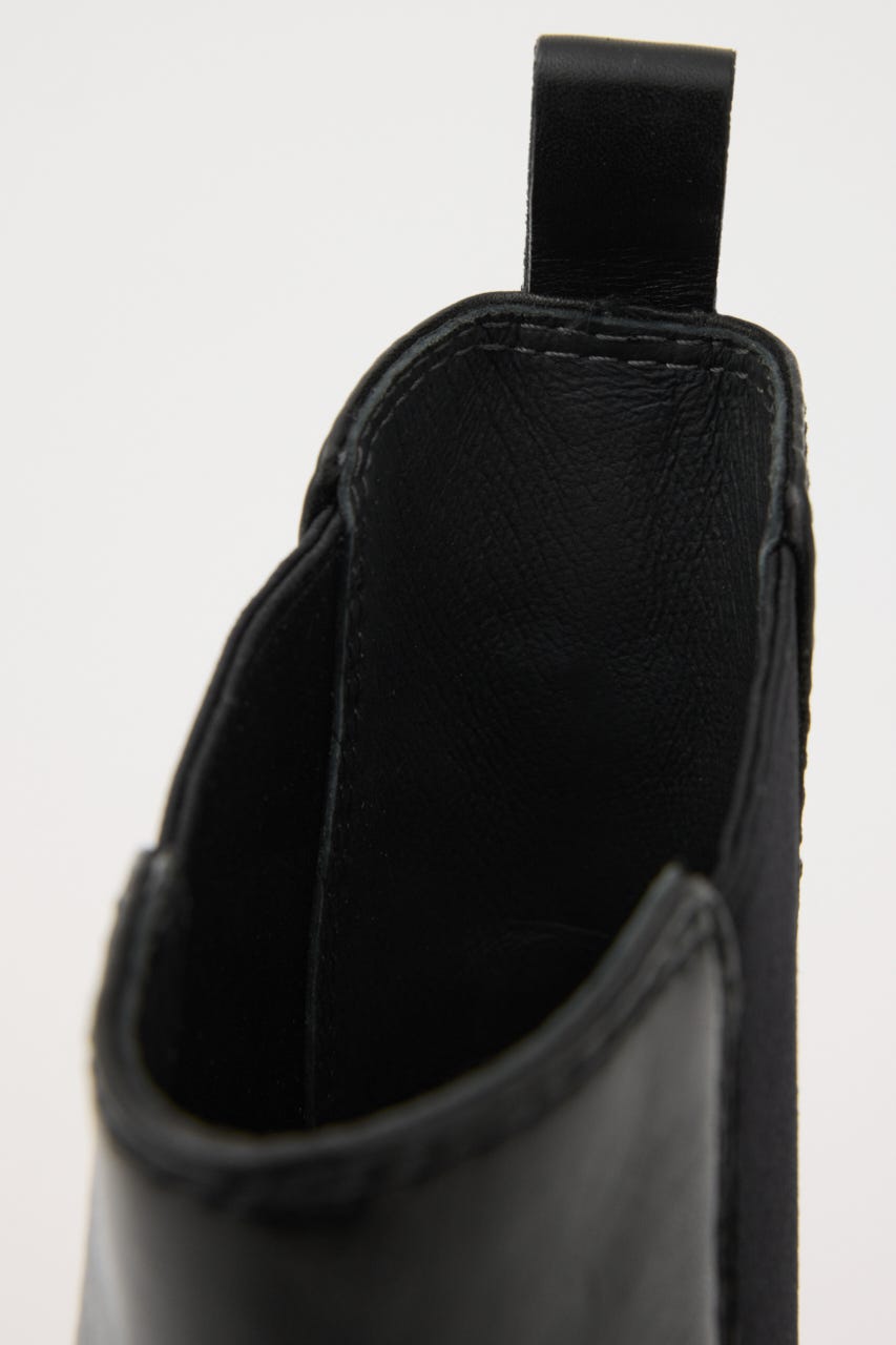サイドゴアライトソールブーツ BLK 23.5cm