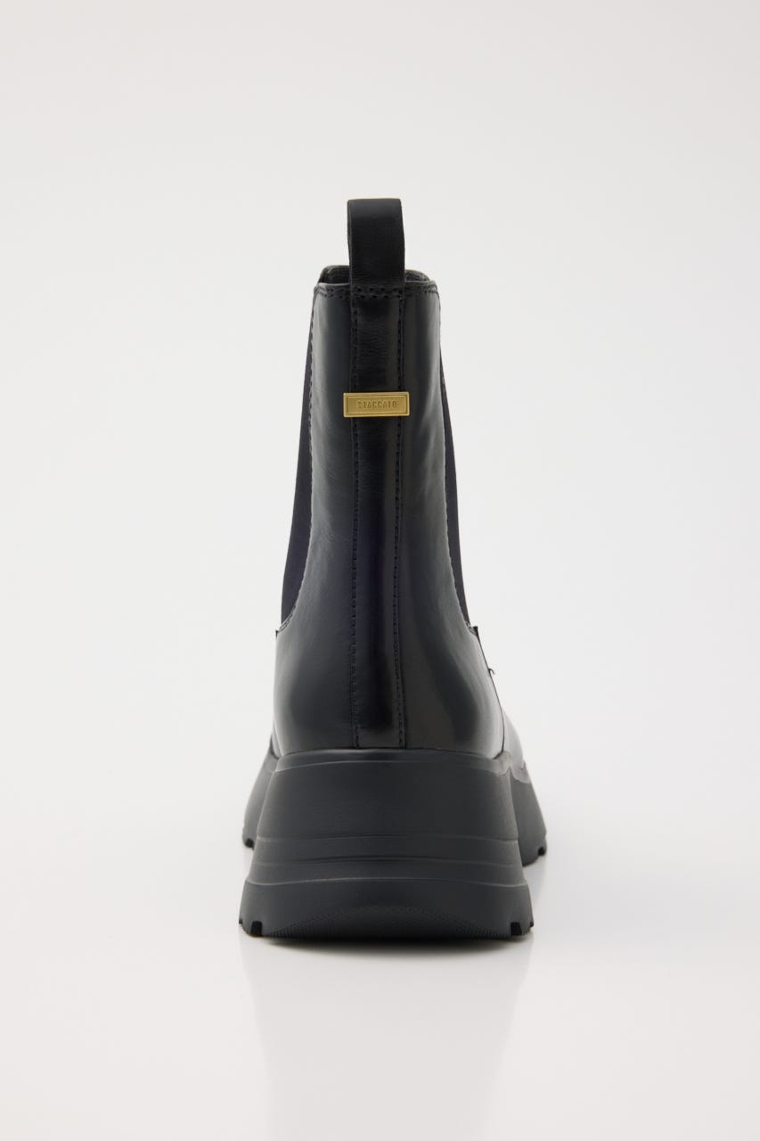 サイドゴアライトソールブーツ BLK 23.5cm