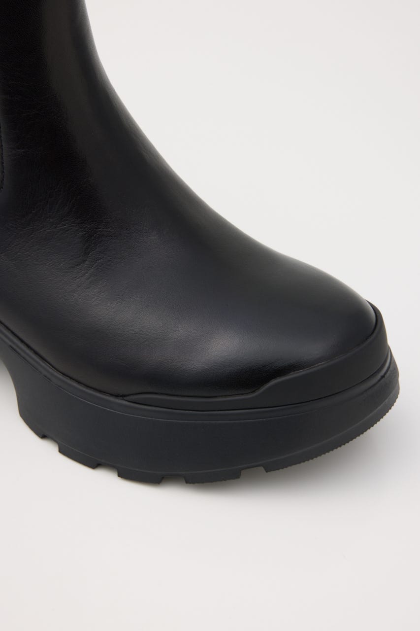 サイドゴアライトソールブーツ BLK 23.5cm