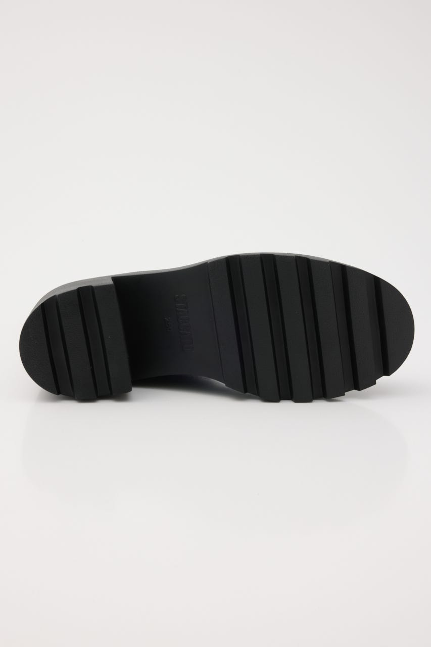 トリーチェルシータンクソールブーツ BLK 23.5cm