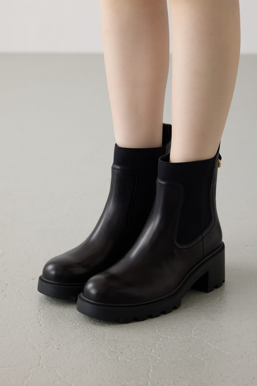 トリーチェルシータンクソールブーツ BLK 23.5cm