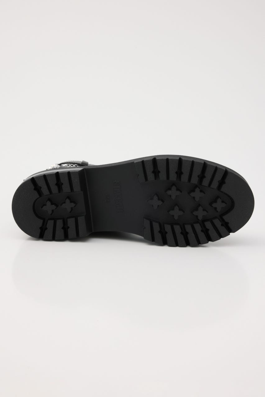 アラベラサイドベルトブーツ BLK 23.5cm