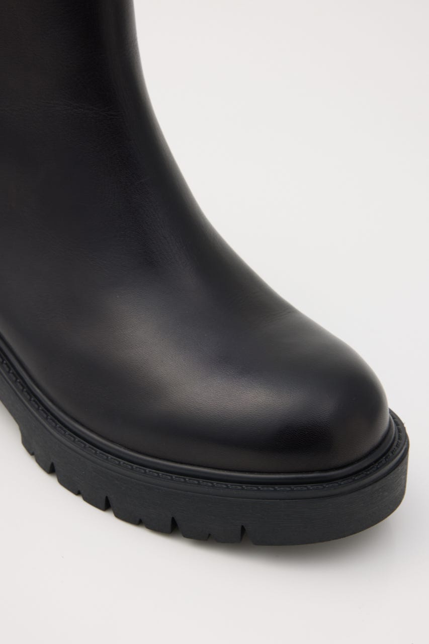 アラベラサイドベルトブーツ BLK 23.5cm
