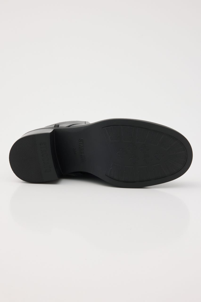 アンナレースアップブーツ BLK 24.5cm