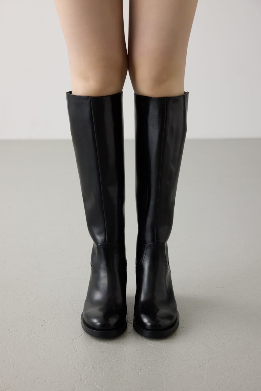 アーバンスタイルロングブーツ BLK 24.0cm