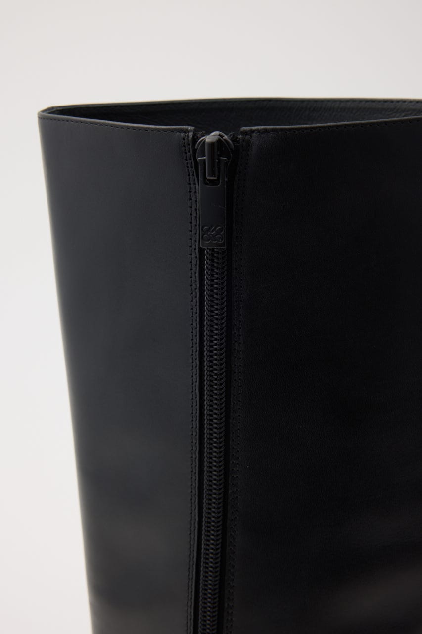 ジニーロングブーツ BLK 22.5cm