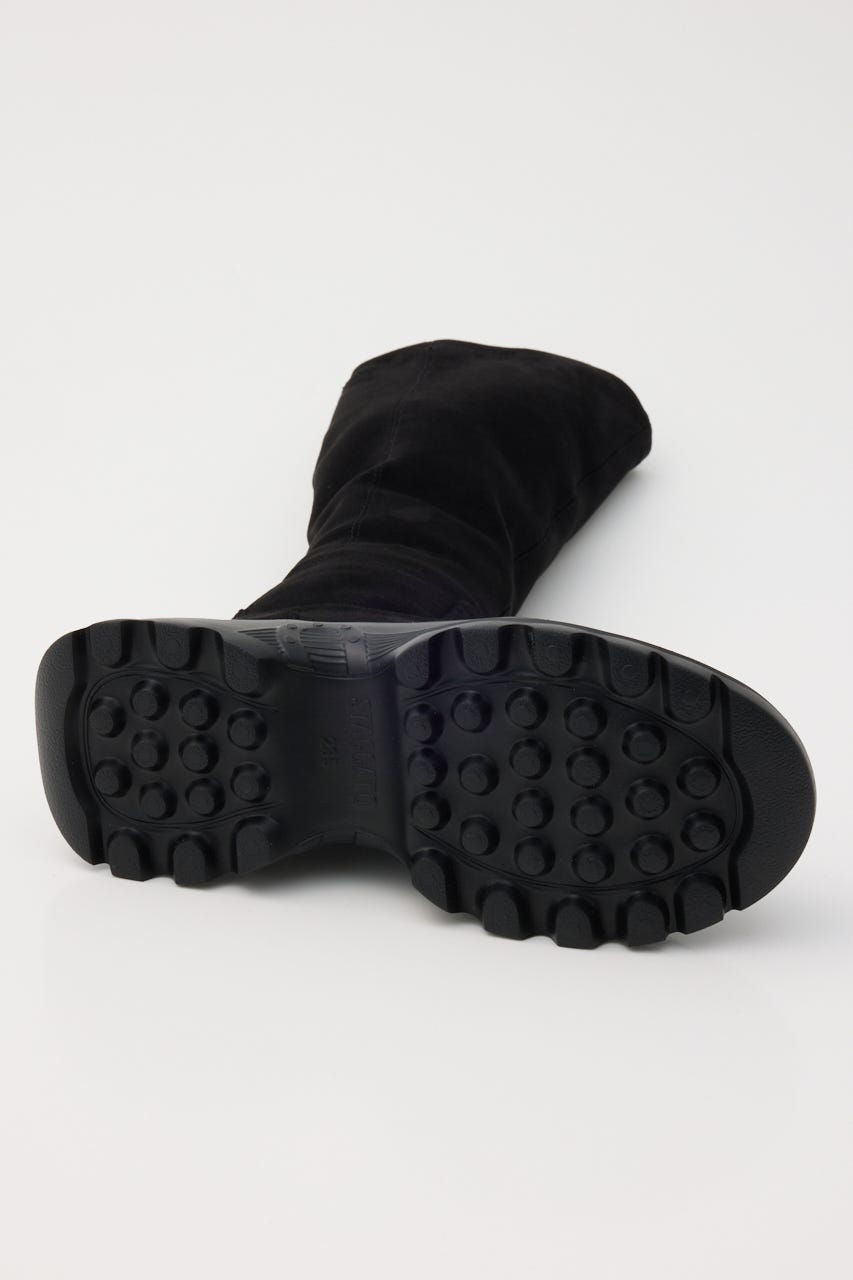 ネローストレッチヒートニーブーツ D/BLK 24.5cm