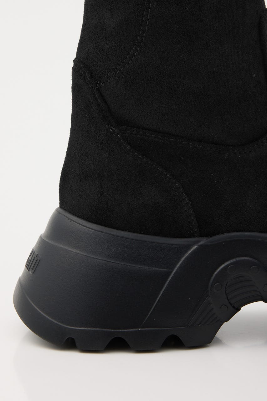 ネローストレッチヒートニーブーツ D/BLK 24.5cm