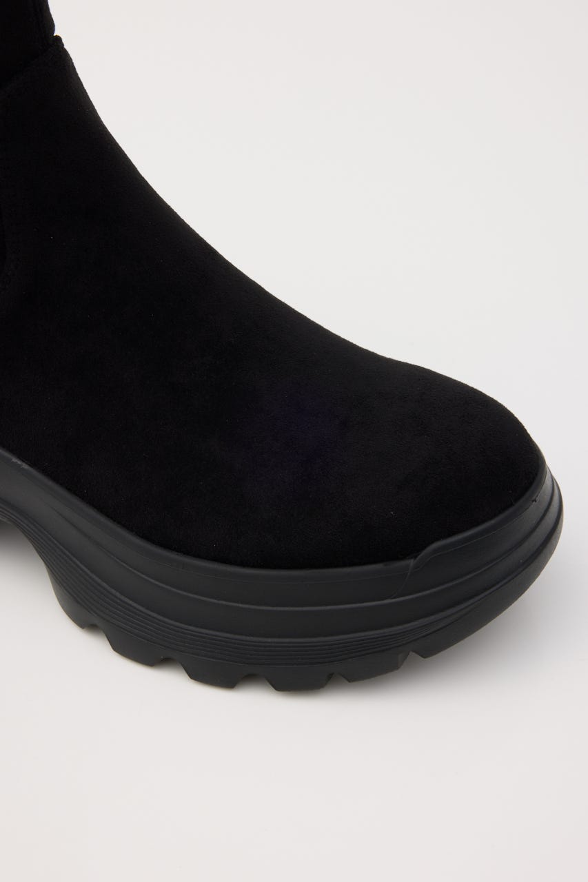 ネローストレッチヒートニーブーツ D/BLK 24.5cm
