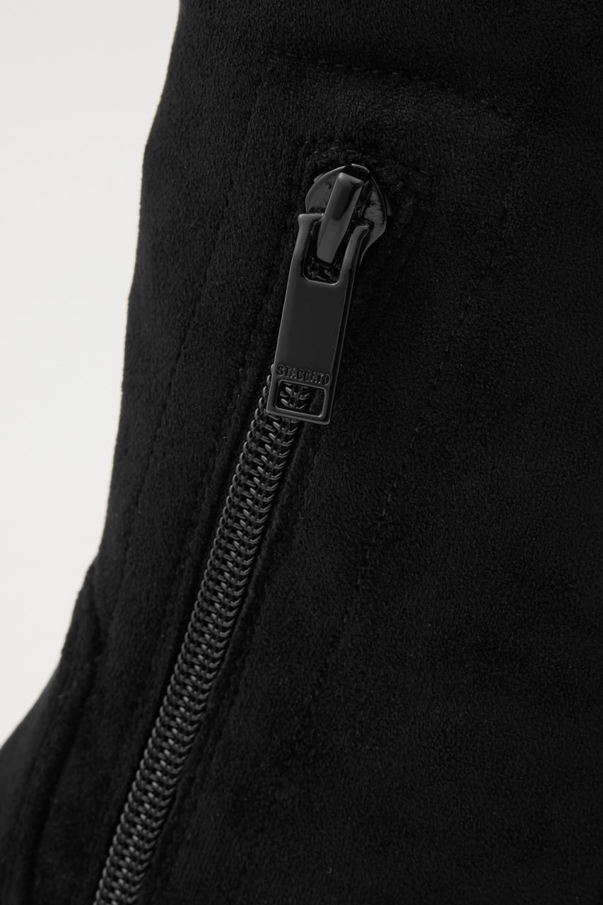 ネローストレッチヒートニーブーツ D/BLK 24.5cm