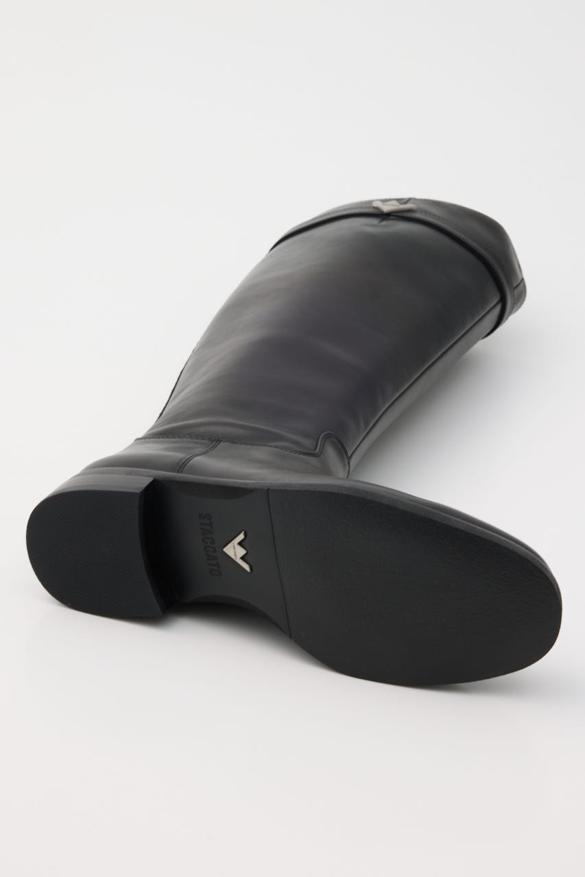 【VERA WANG×ST】 long-boots BLK 23.0cm