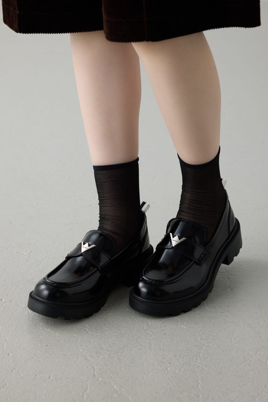 【VERA WANG×ST】 loafer BLK 22.5cm