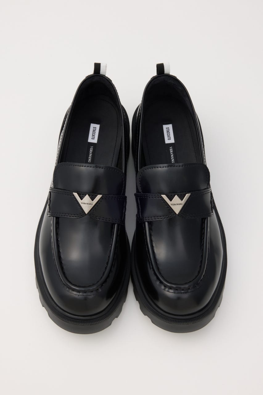 【VERA WANG×ST】 loafer BLK 22.5cm