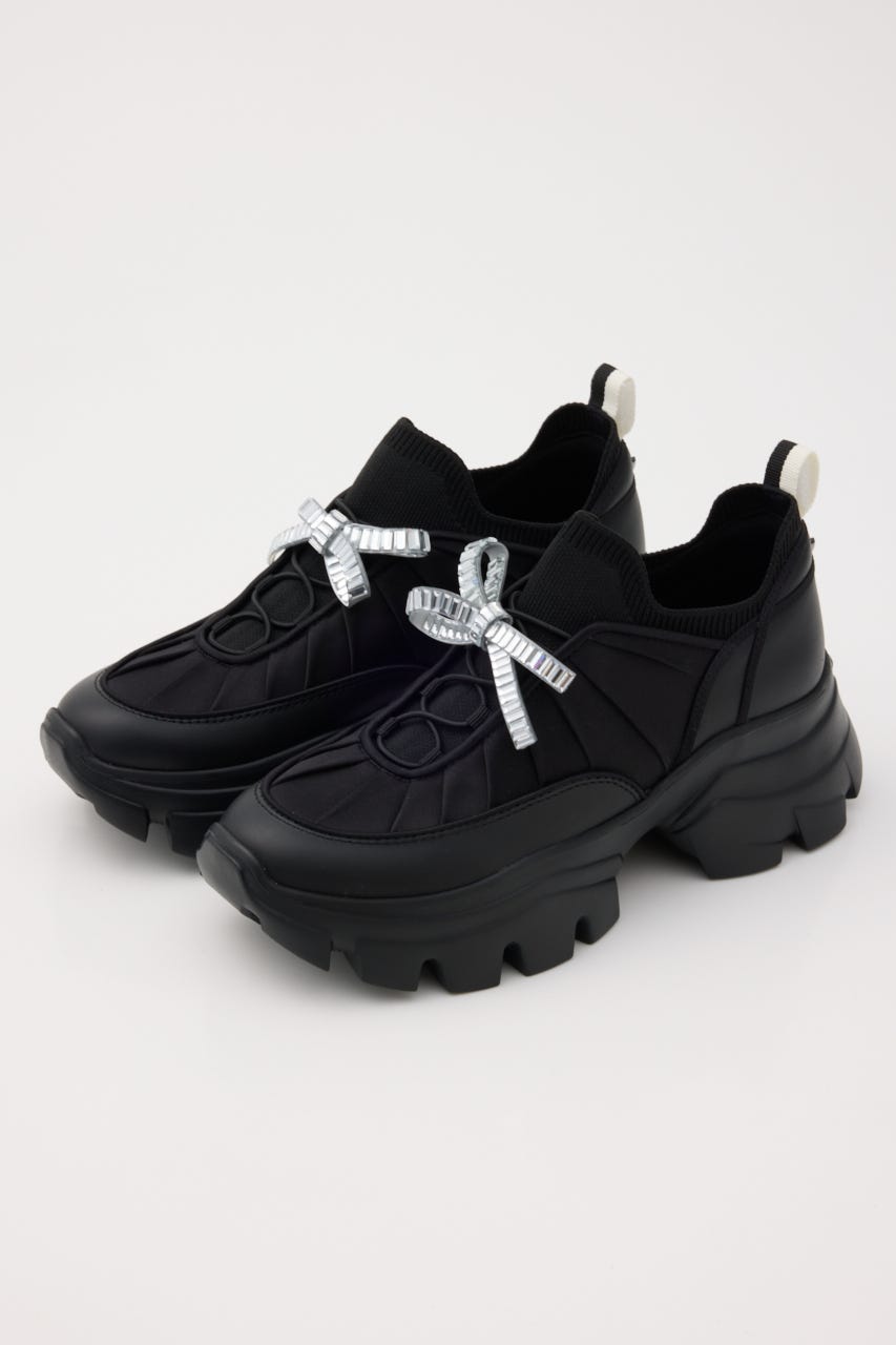 【VERA WANG×ST】 sneakers BLK 22.5cm