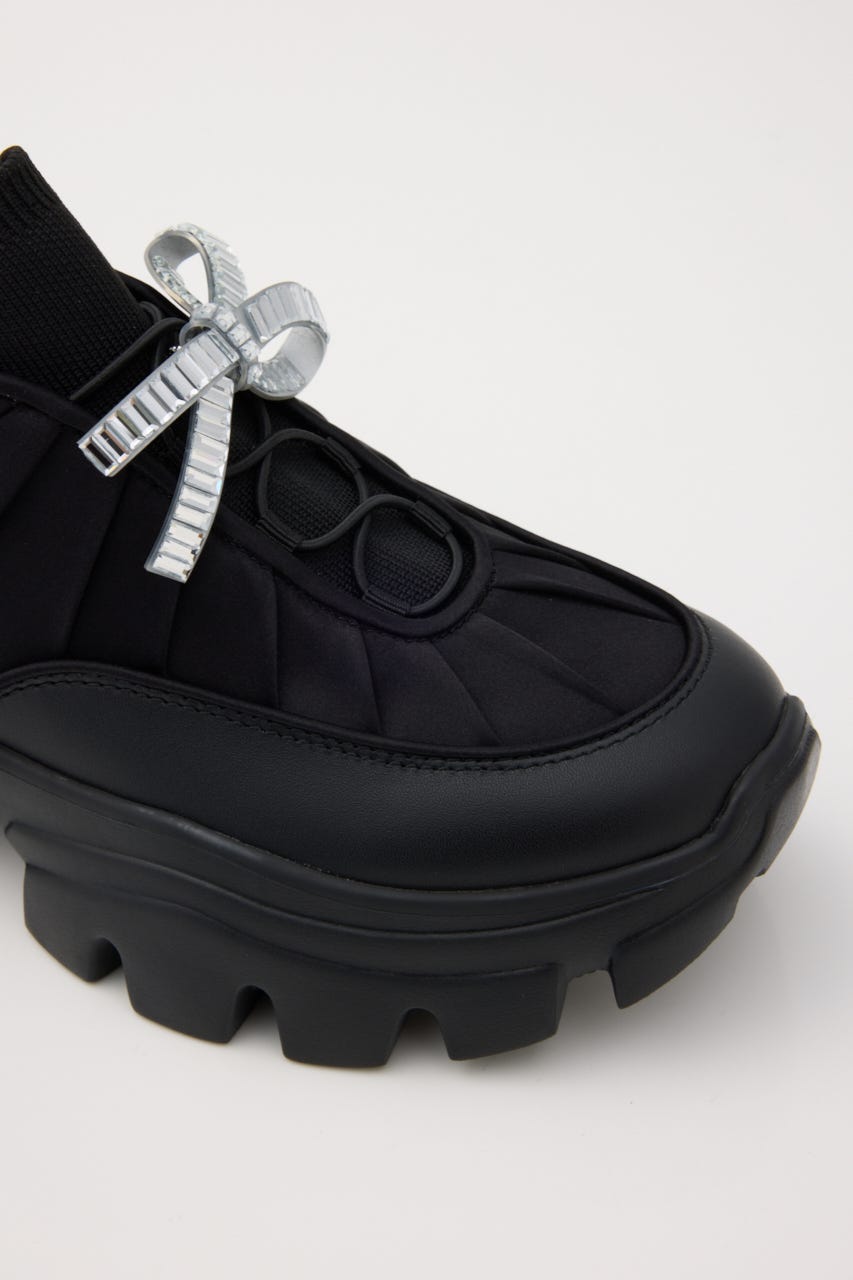 【VERA WANG×ST】 sneakers BLK 22.5cm