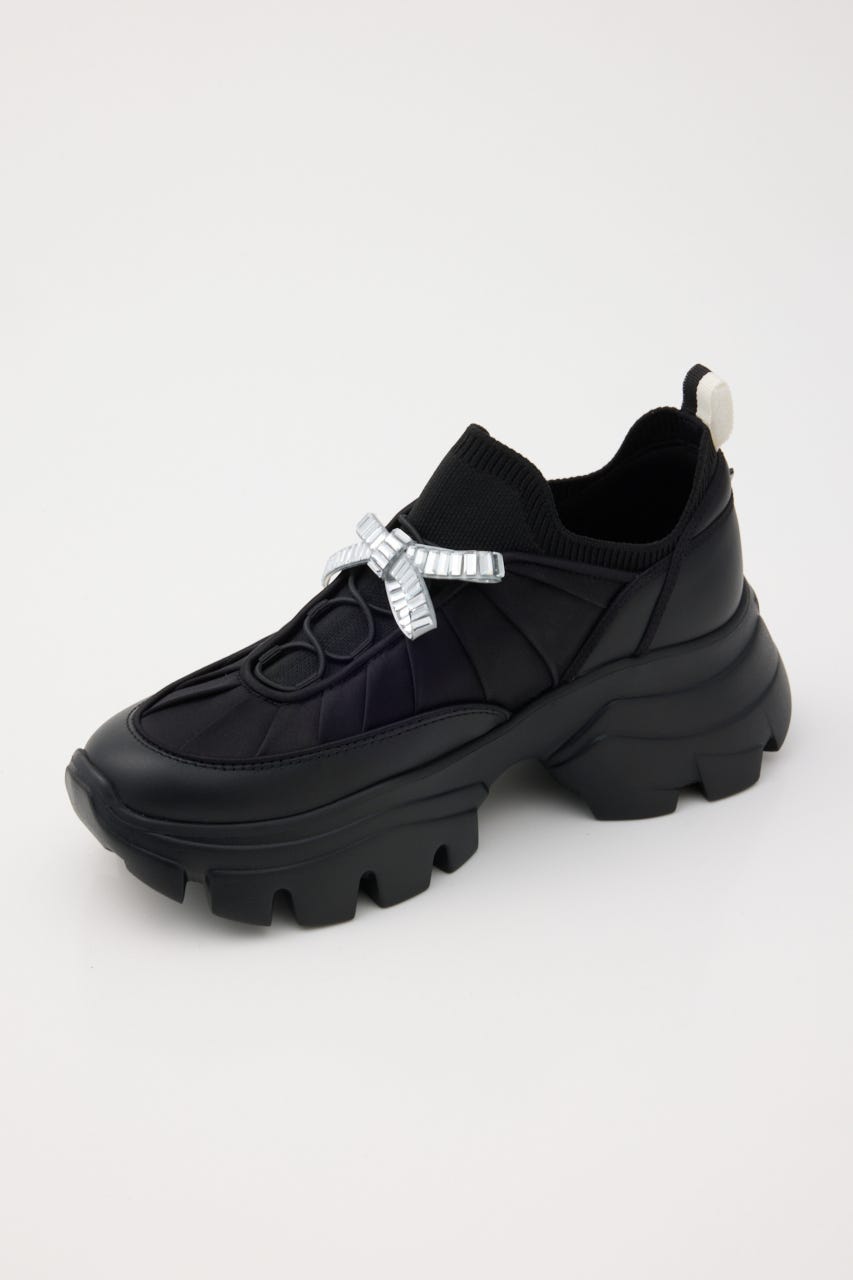 【VERA WANG×ST】 sneakers BLK 22.5cm
